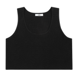 Alo Summer Crop Top Black